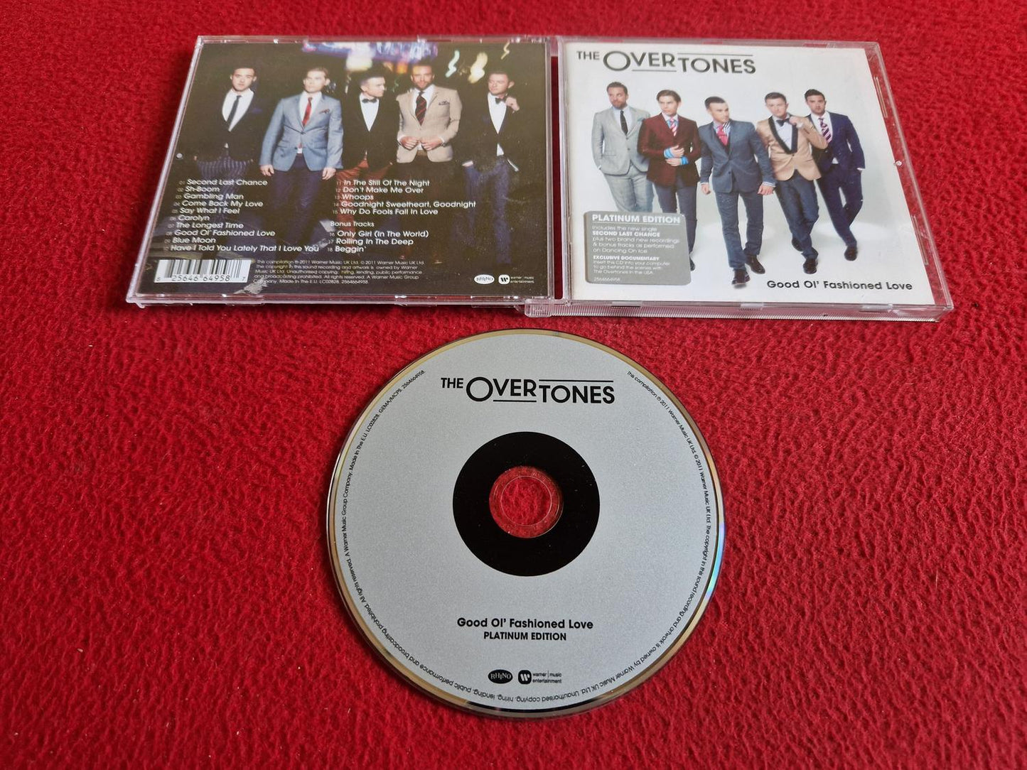 THE OVERTONES GOOD OL' FASHIONED LOVE CD