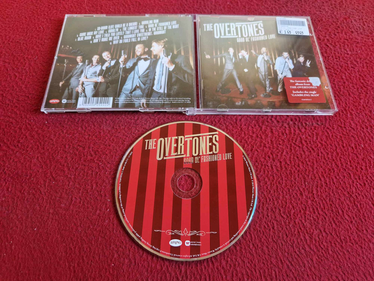THE OVERTONES GOOD OL' FASHIONED LOVE CD