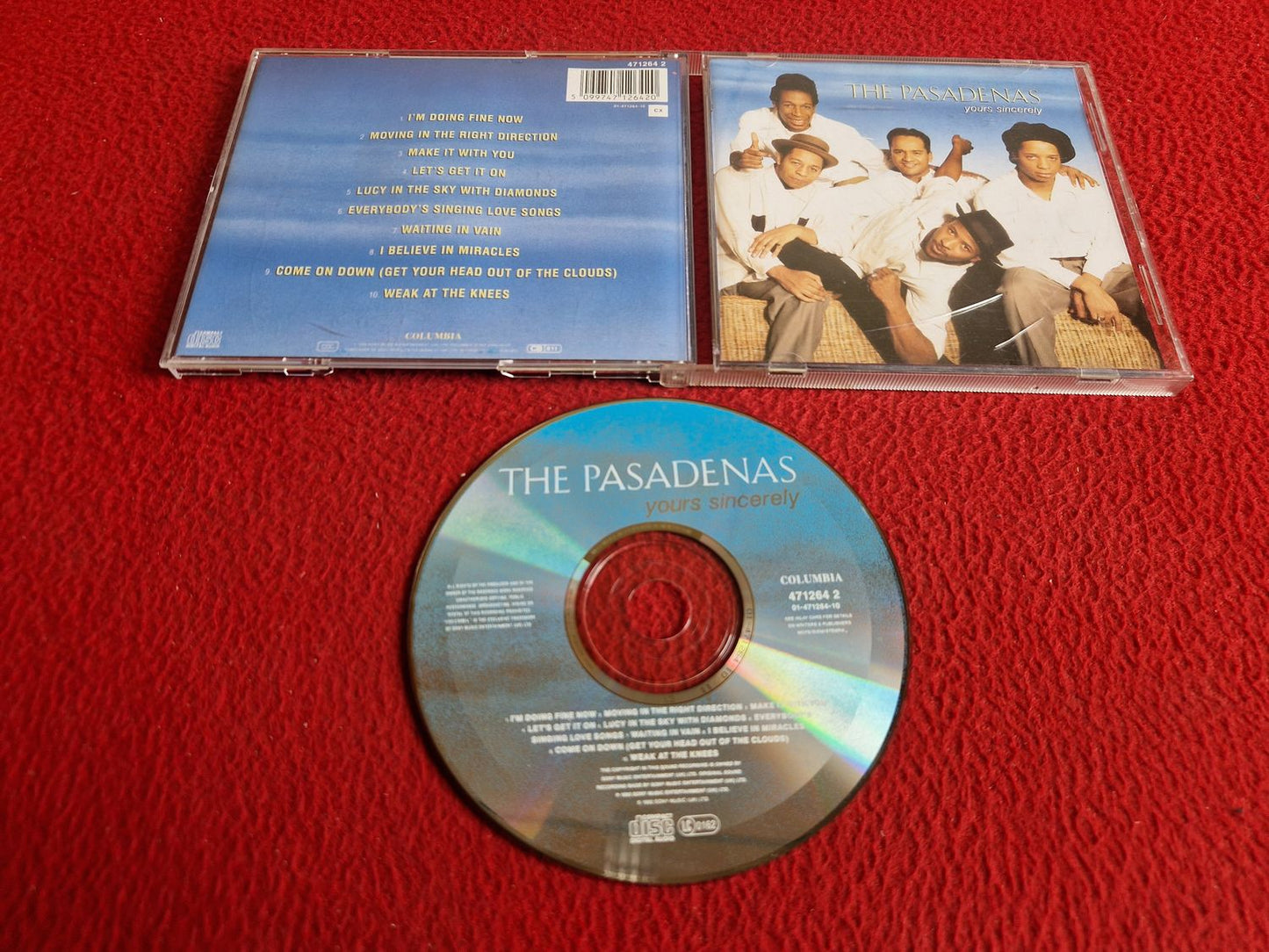 THE PASADENAS YOURS SINCERELY CD