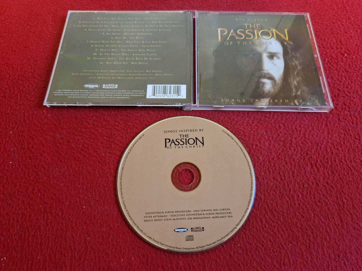 THE PASSION OF THE CHRIST SONGS INSPIRED BY CD