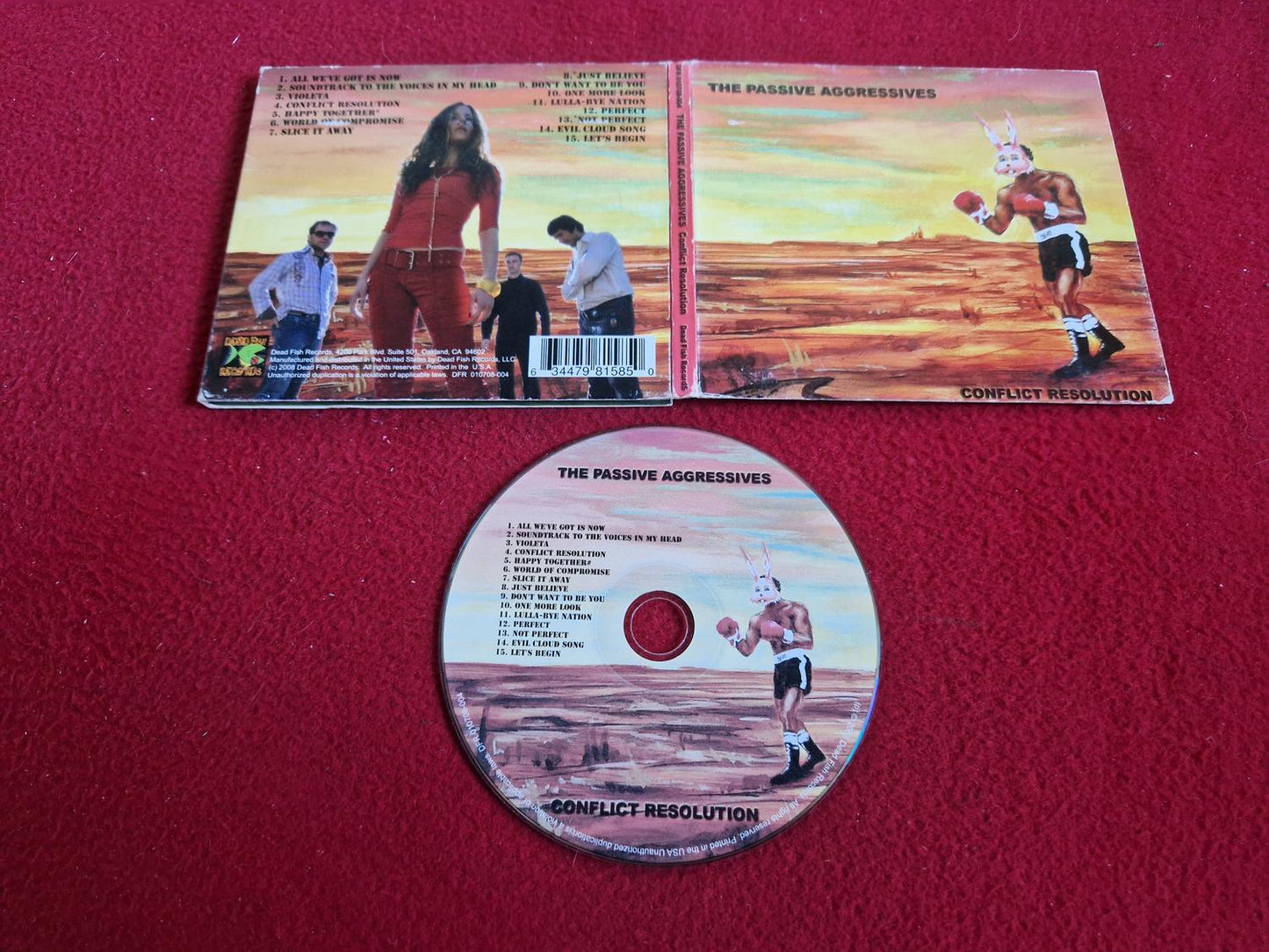 THE PASSIVE AGGRESSIVES CONFLICT RESOLUTION CD