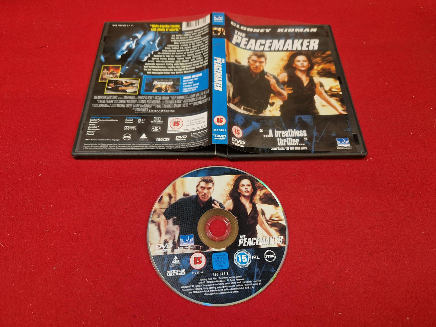 THE PEACEMAKER till DVD