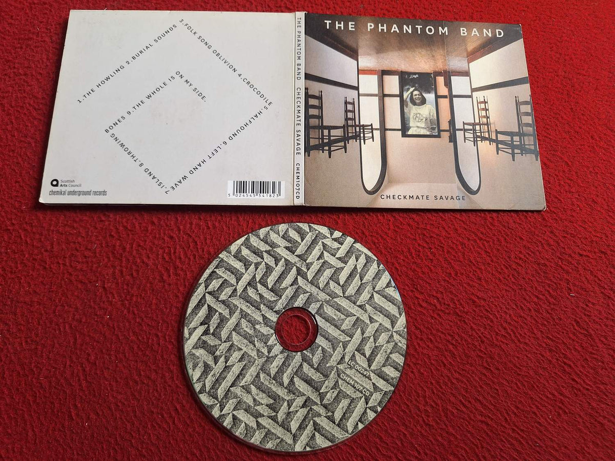 THE PHANTOM BAND CHECKMATE SAVAGE CD