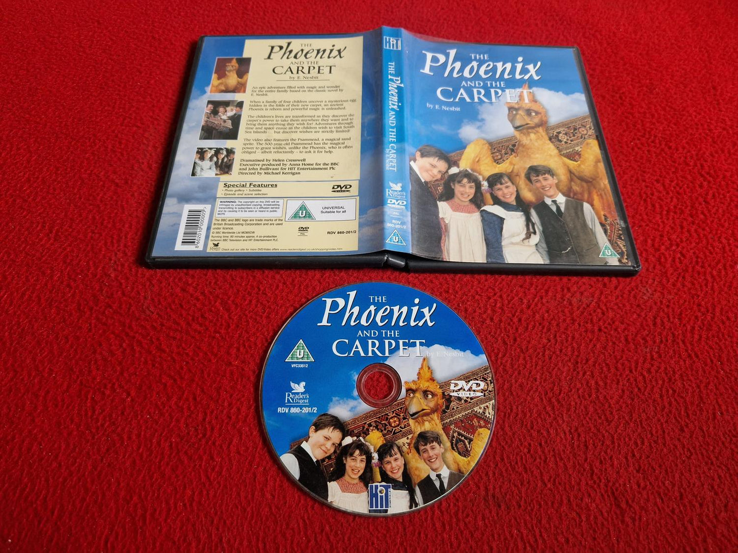 THE PHOENIX AND THE CARPET DVD