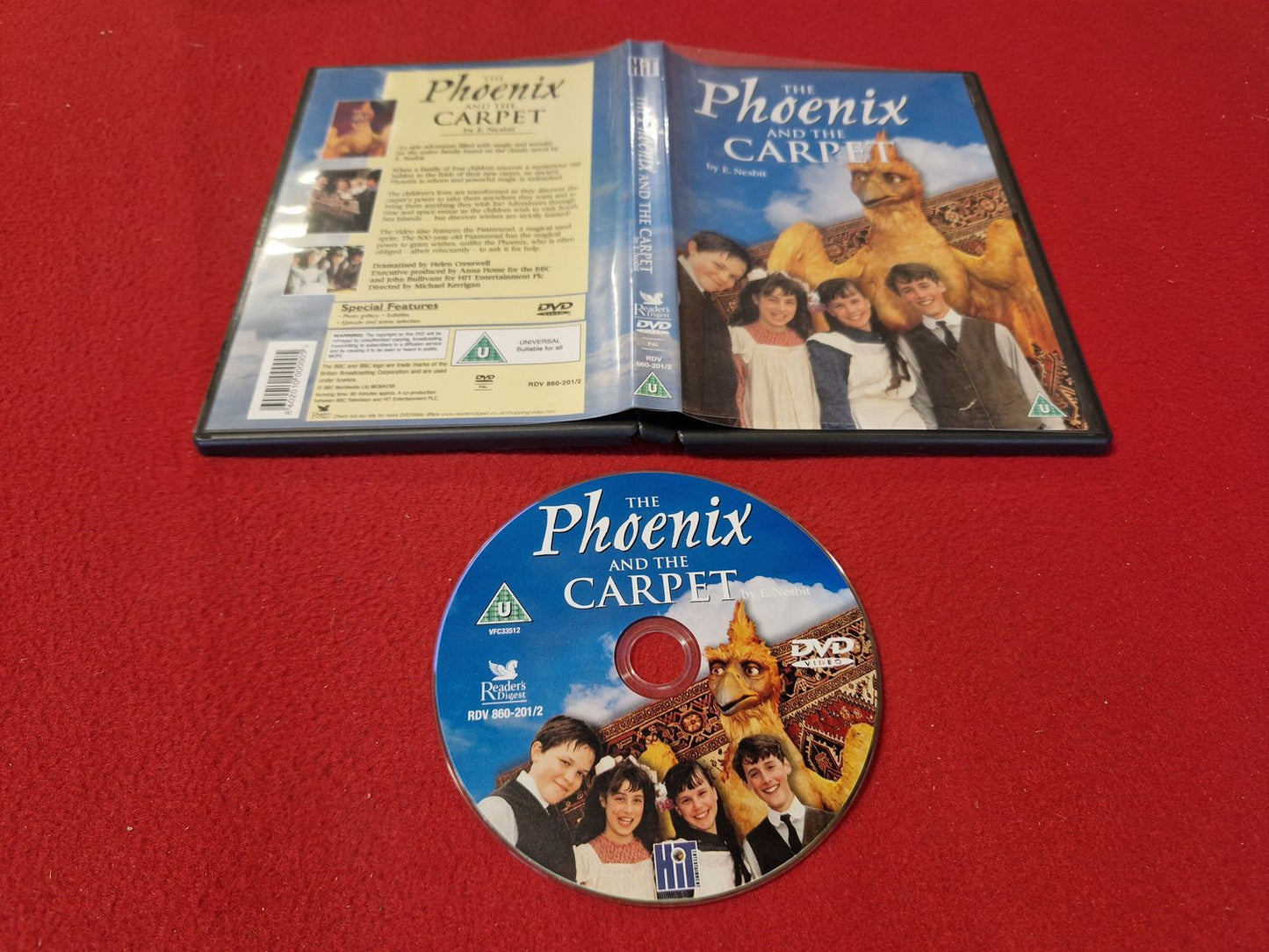 THE PHOENIX AND THE CARPET till DVD