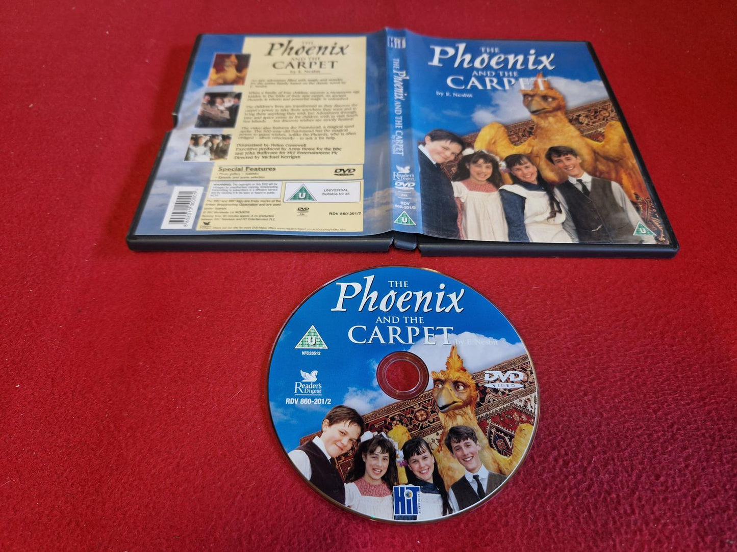 THE PHOENIX AND THE CARPET till DVD