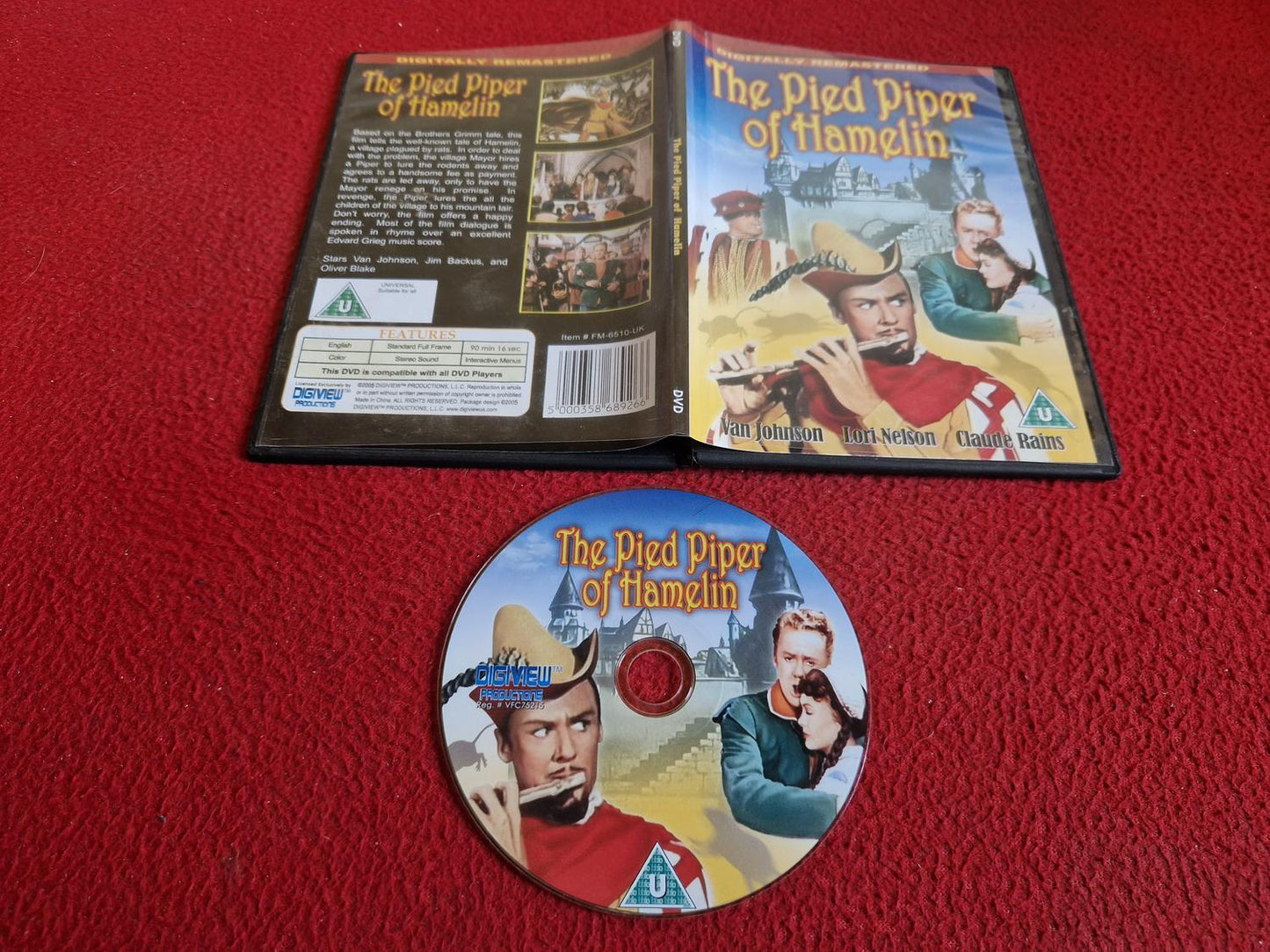 THE PIED PIPER OF HAMELIN DVD