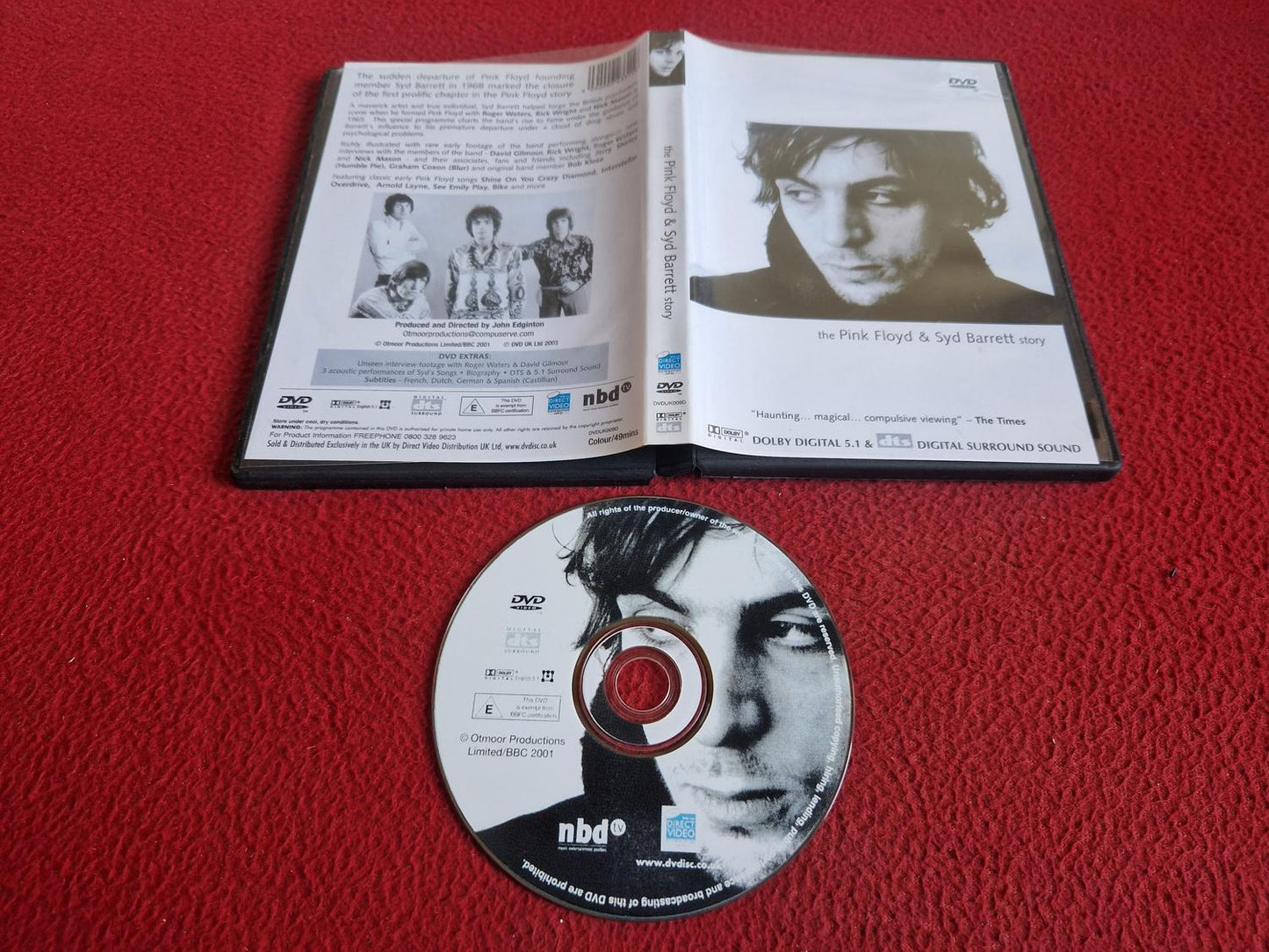 THE PINK FLOYD & SYD BARRETT STORY DVD