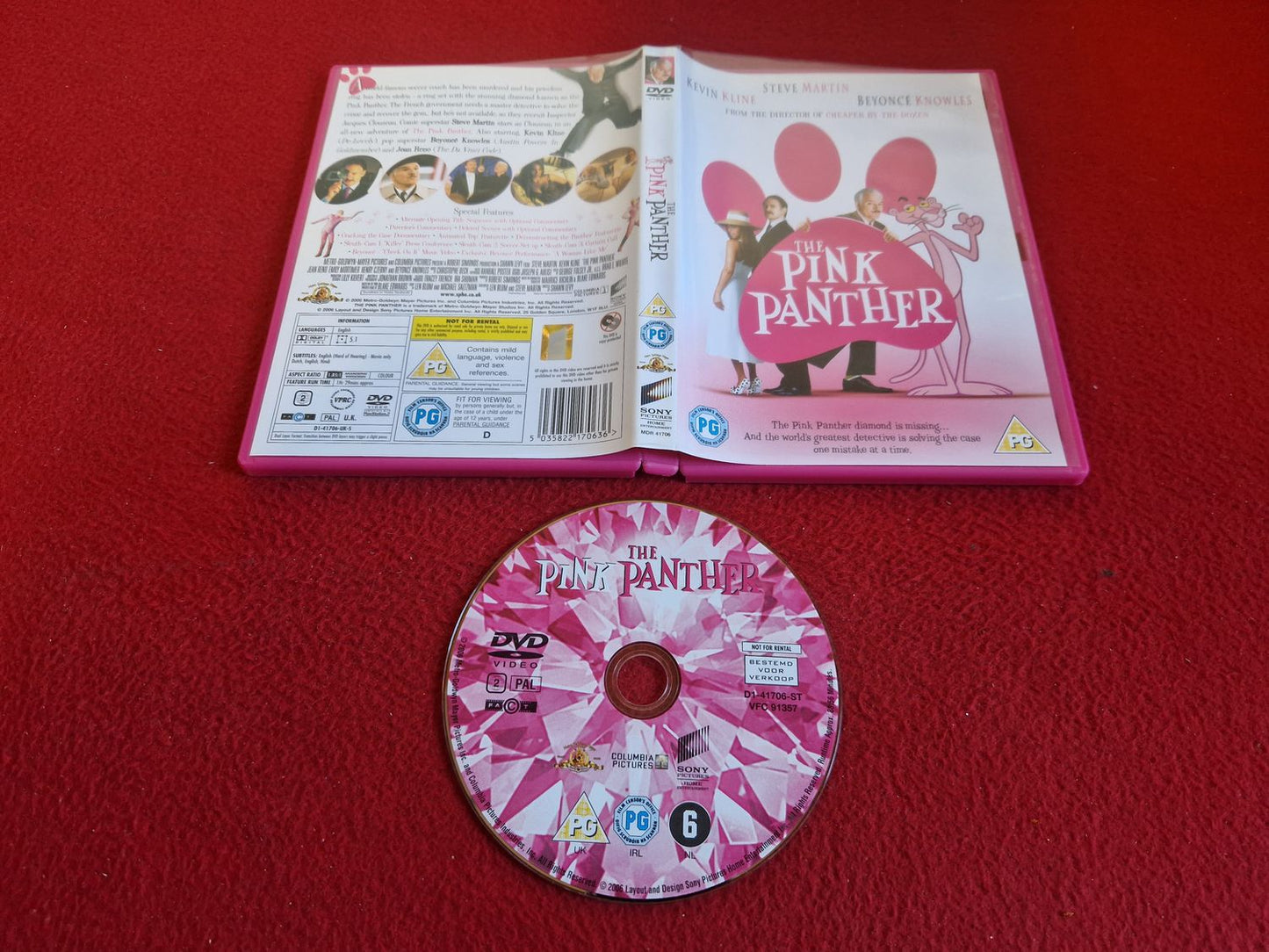 THE PINK PANTHER DVD