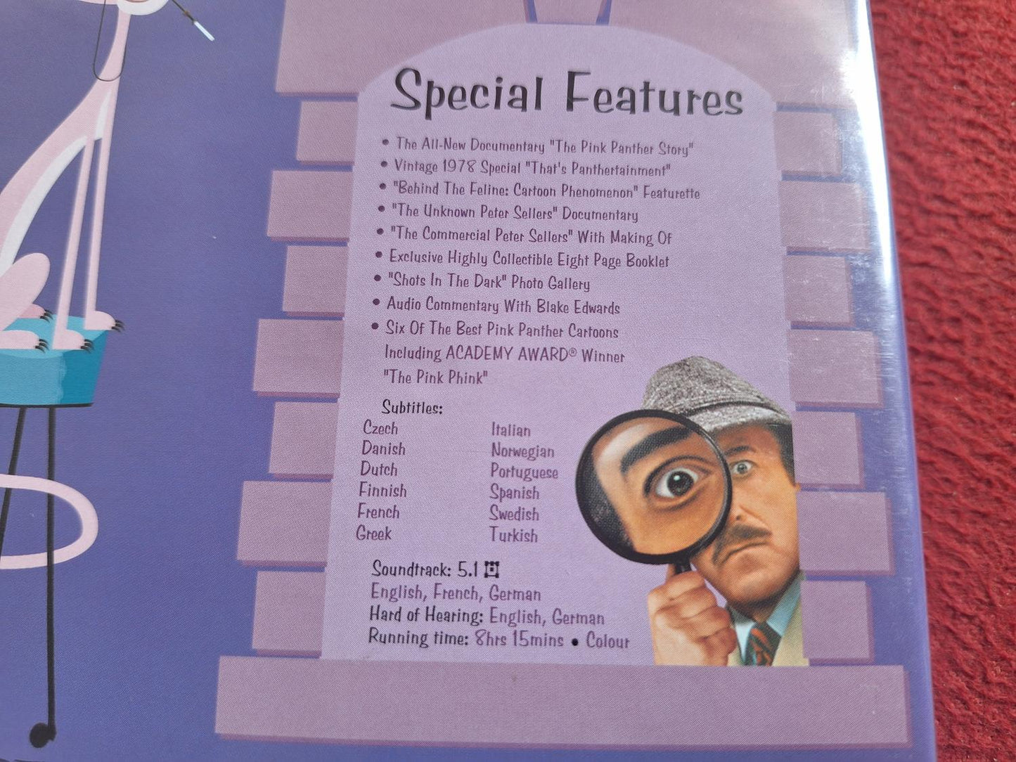 THE PINK PANTHER FILM COLLECTION BOX DVD