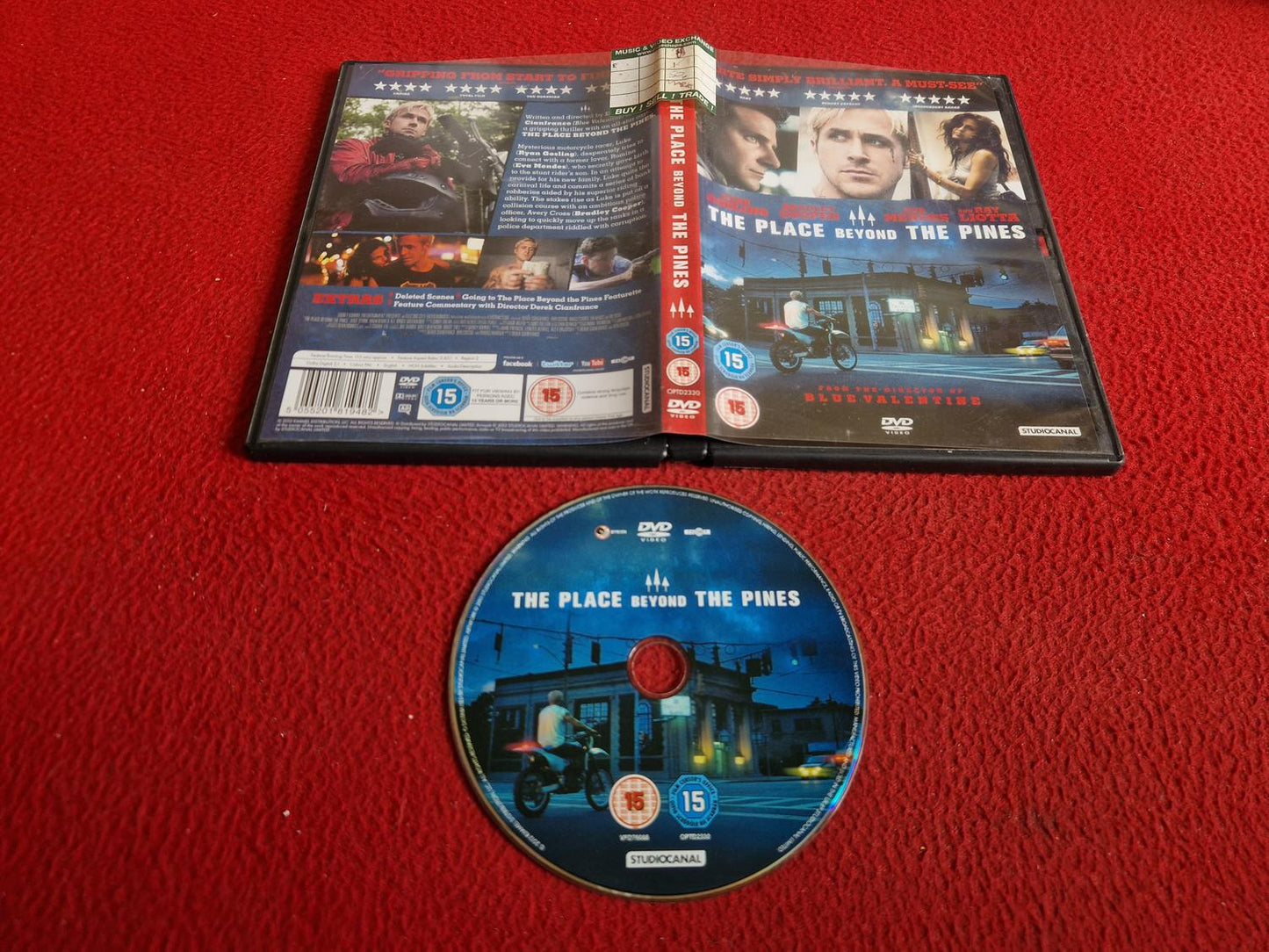 THE PLACE BEYOND THE PINES DVD