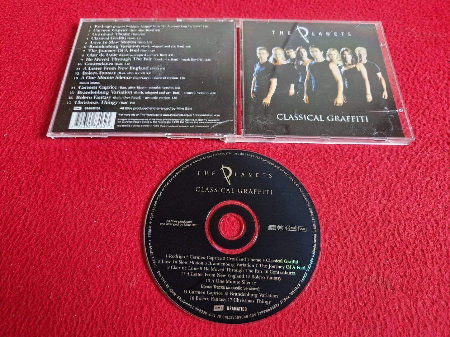 THE PLANETS CLASSICAL GRAFFITI CD