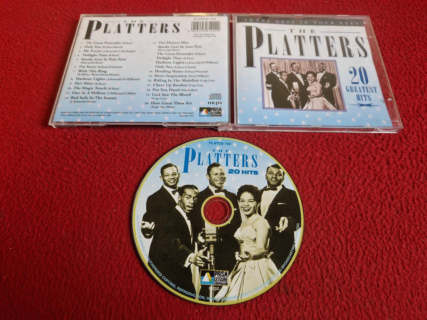 THE PLATTERS 20 GREATEST HITS CD