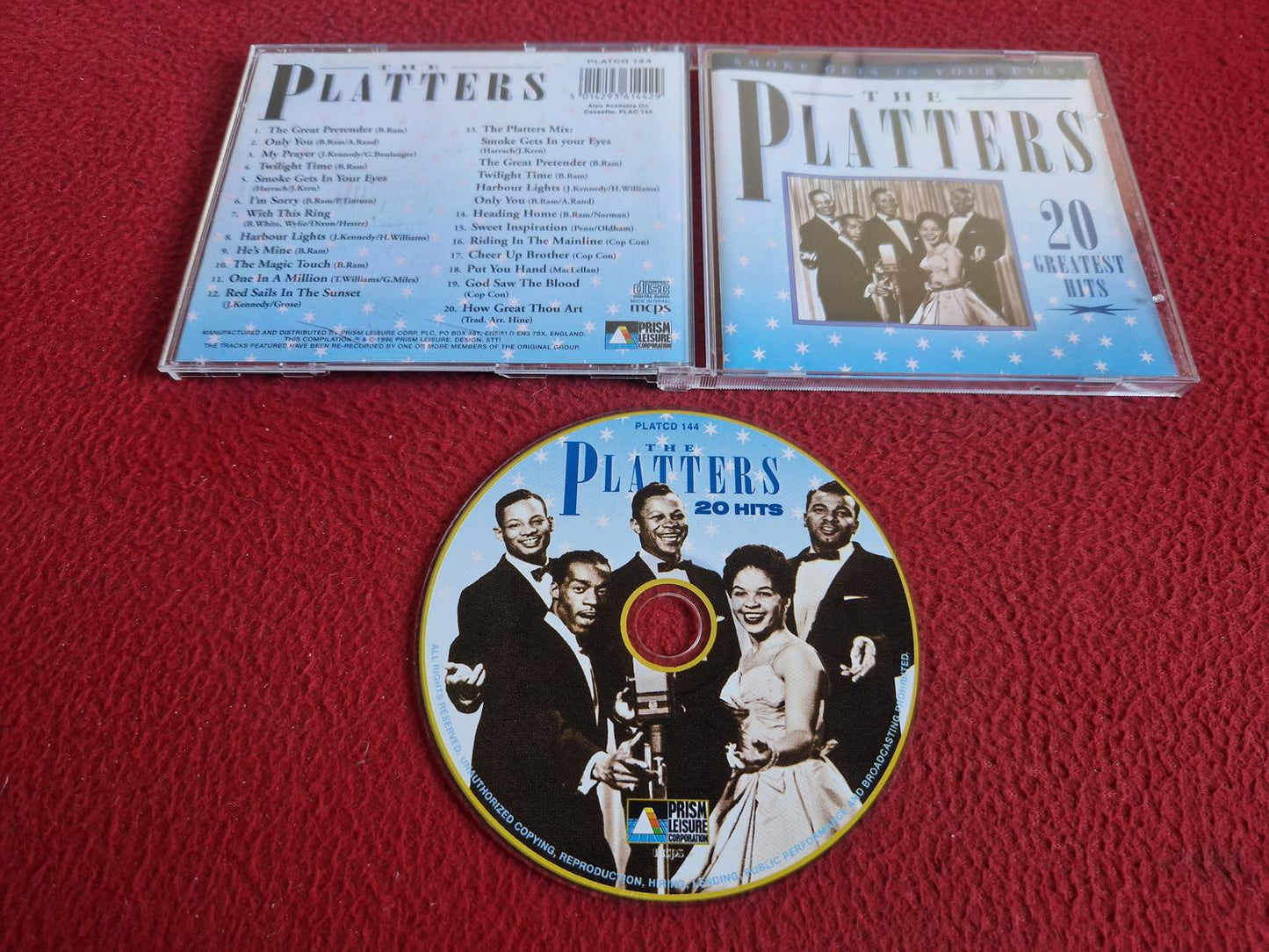 THE PLATTERS 20 GREATEST HITS CD