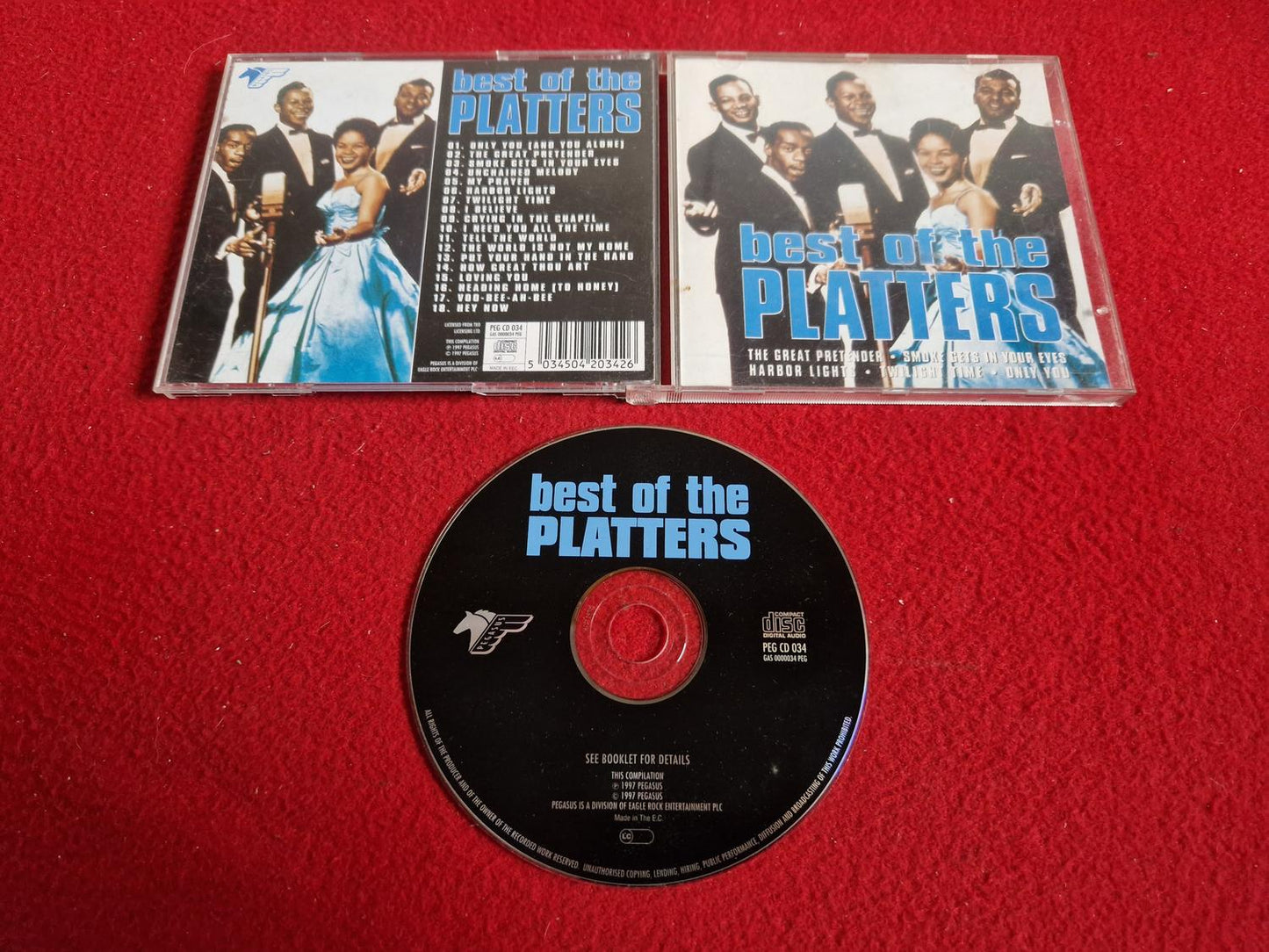 THE PLATTERS BEST OF CD