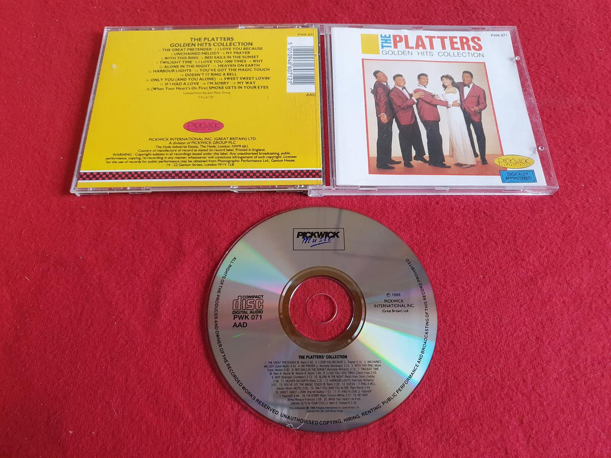 THE PLATTERS GOLDEN HITS COLLECTION till CD