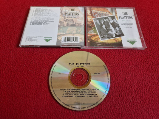 THE PLATTERS ONLY YOU CD