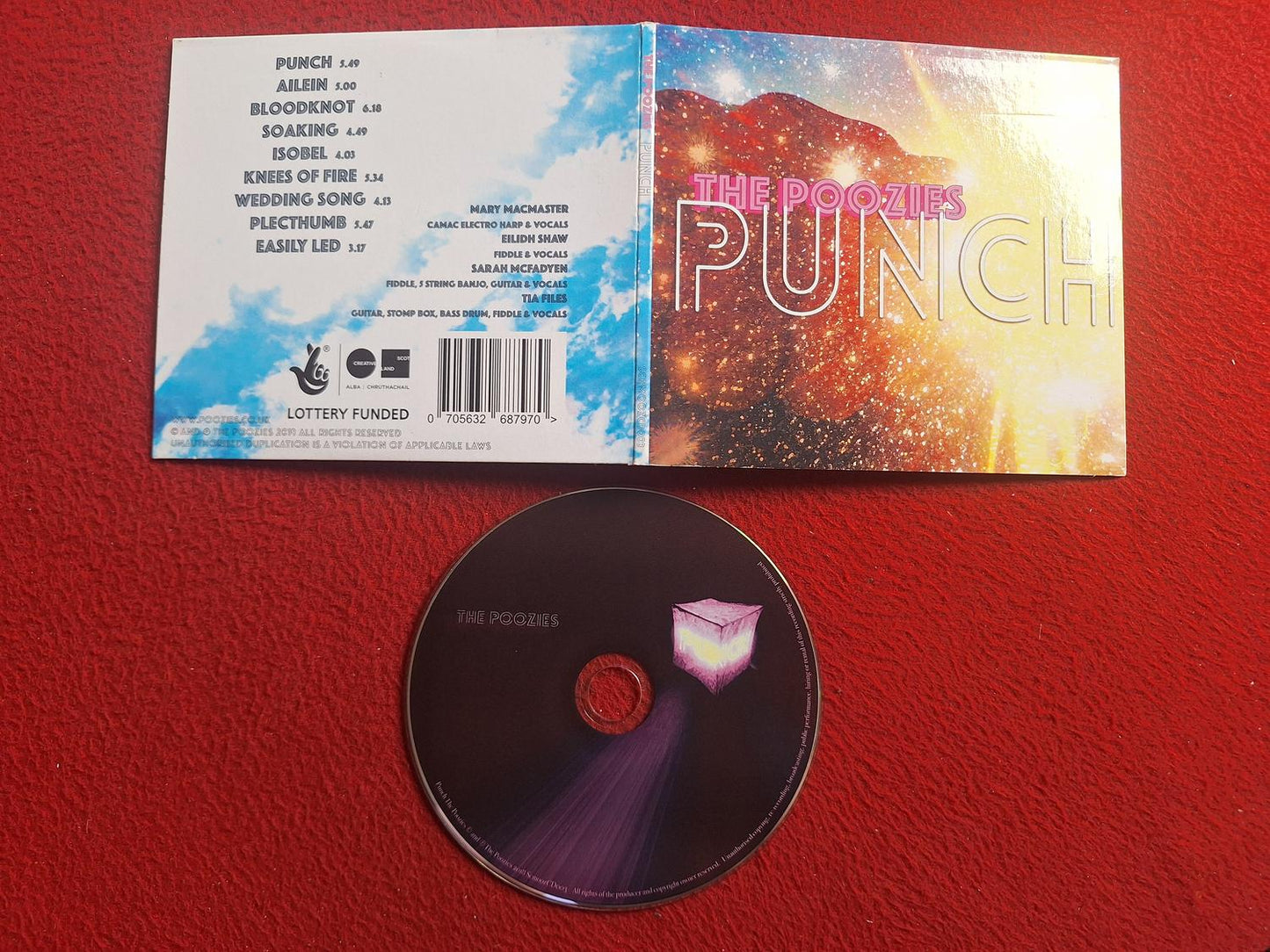 THE POOZIES PUNCH CD