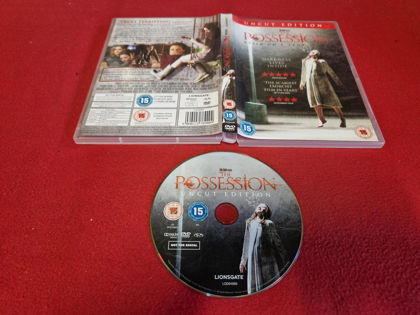 THE POSSESSION till DVD