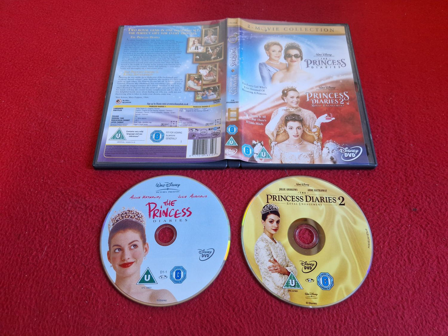 THE PRINCESS DIARIES - THE PRINCESS DIARIES 2 DVD