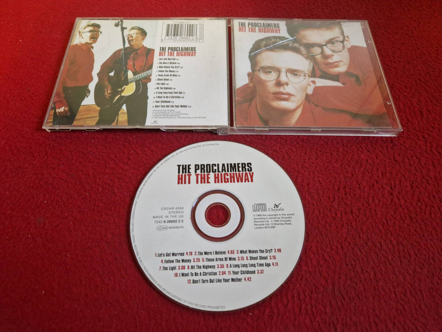 THE PROCLAIMERS HIT THE HIGHWAY CD