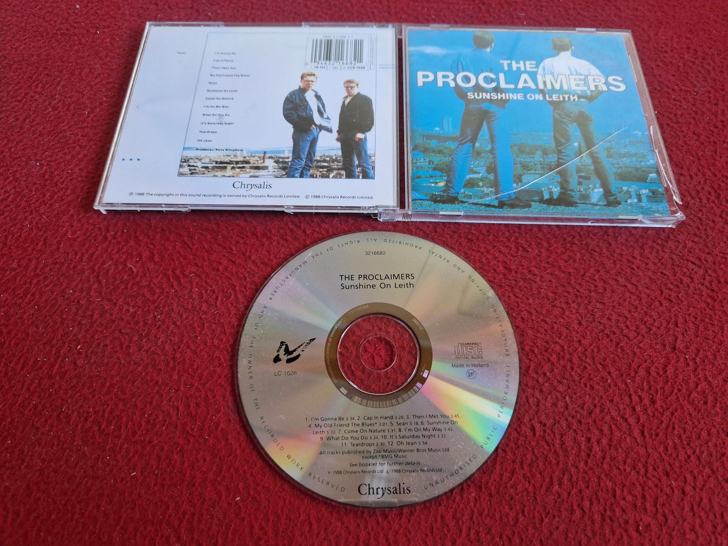 THE PROCLAIMERS SUNSHINE ON LEITH CD
