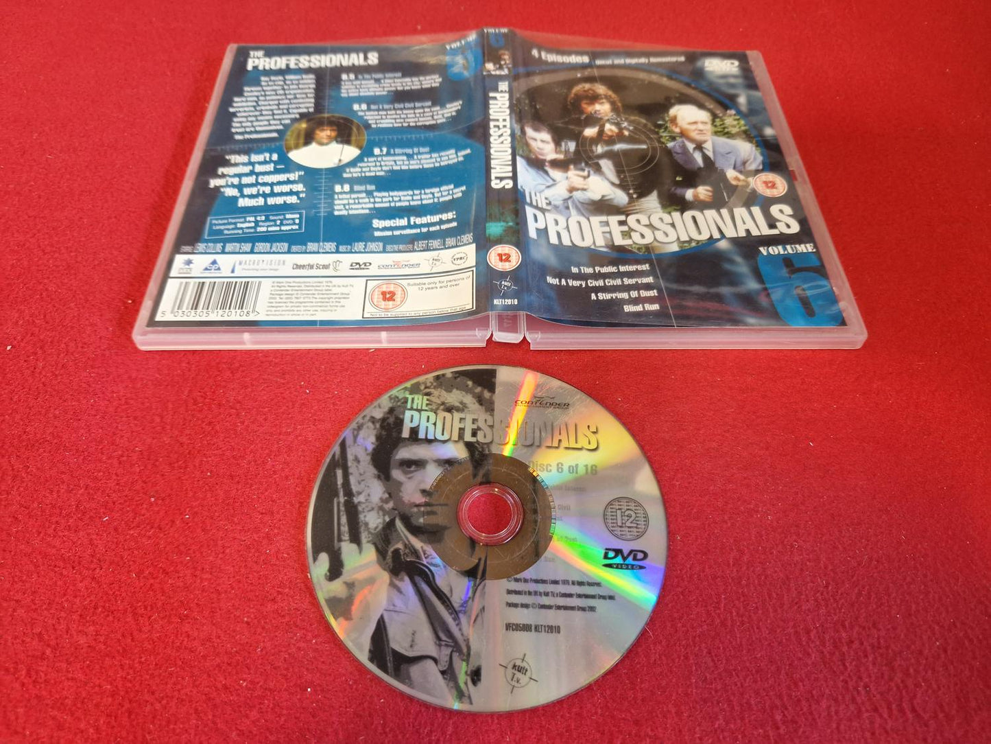 THE PROFESSIONALS VOLUME 6 till DVD