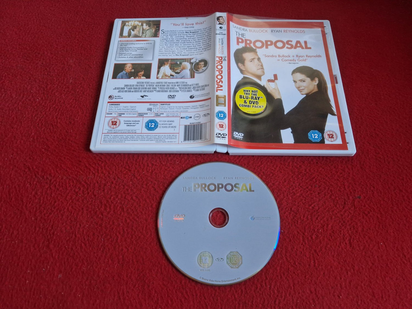 THE PROPOSAL DVD