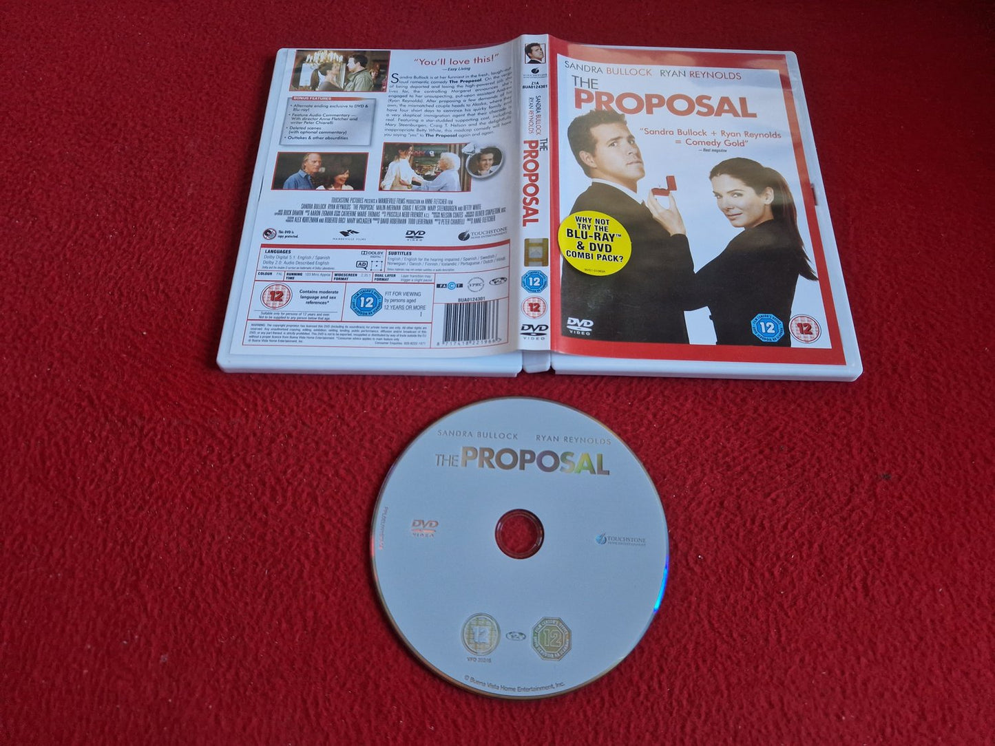 THE PROPOSAL DVD
