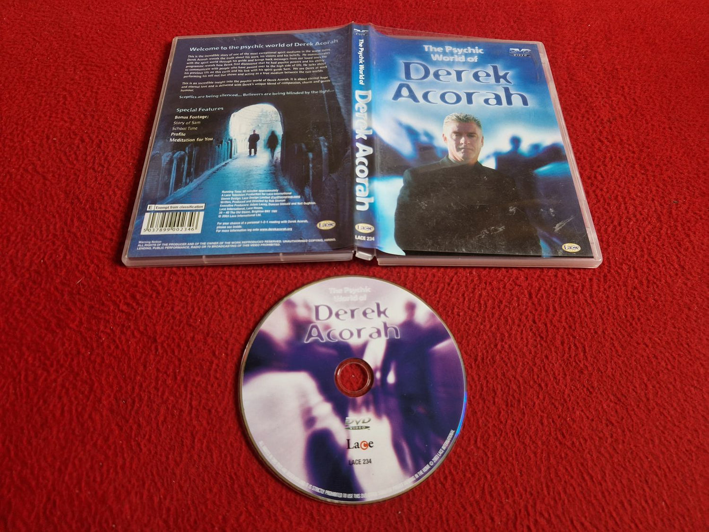 THE PSYCHIC WORLD OF DEREK ACORAH DVD