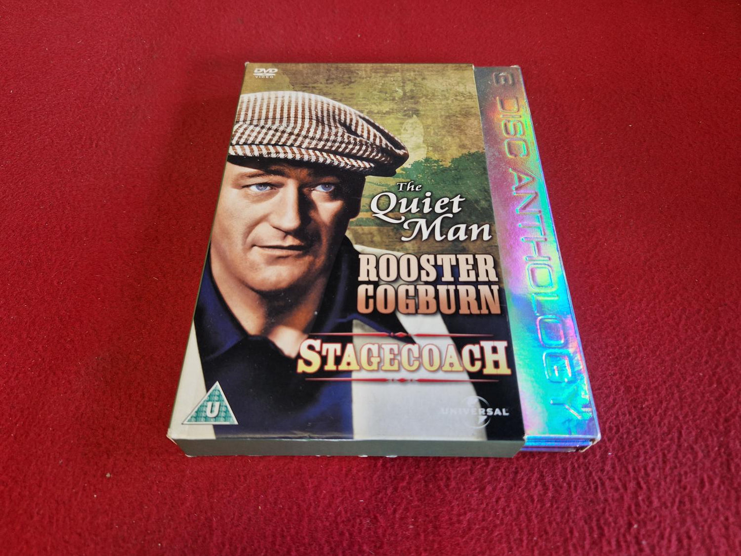THE QUIET MAN / ROOSTER COGBURN / STAGECOACH BOX till DVD