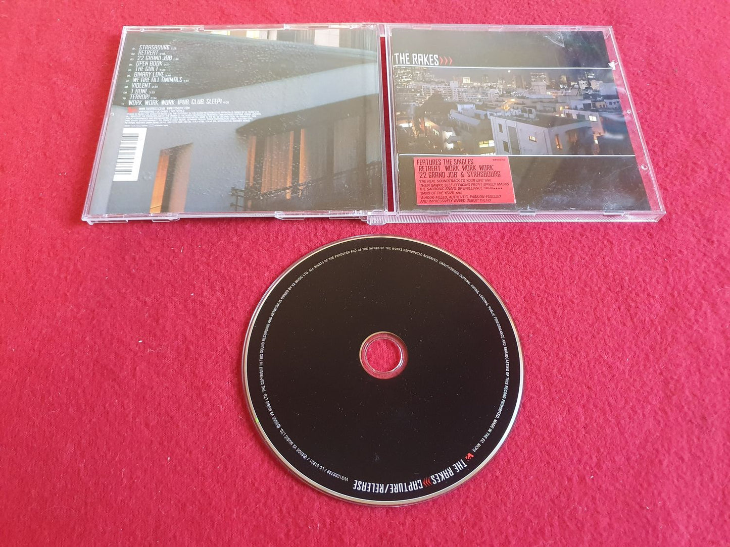 THE RAKES CAPTURE / RELEASE till CD