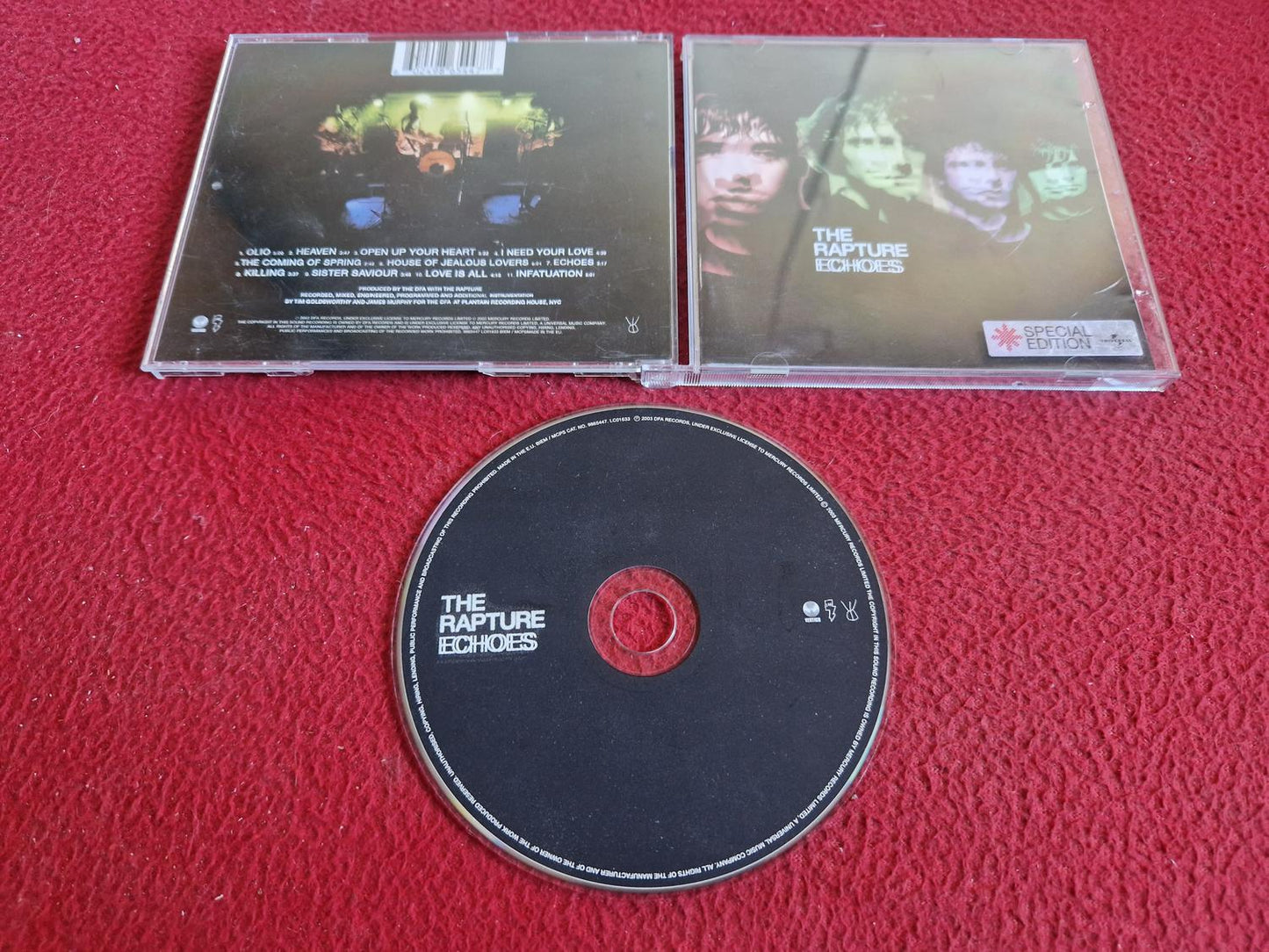 THE RAPTURE ECHOES CD