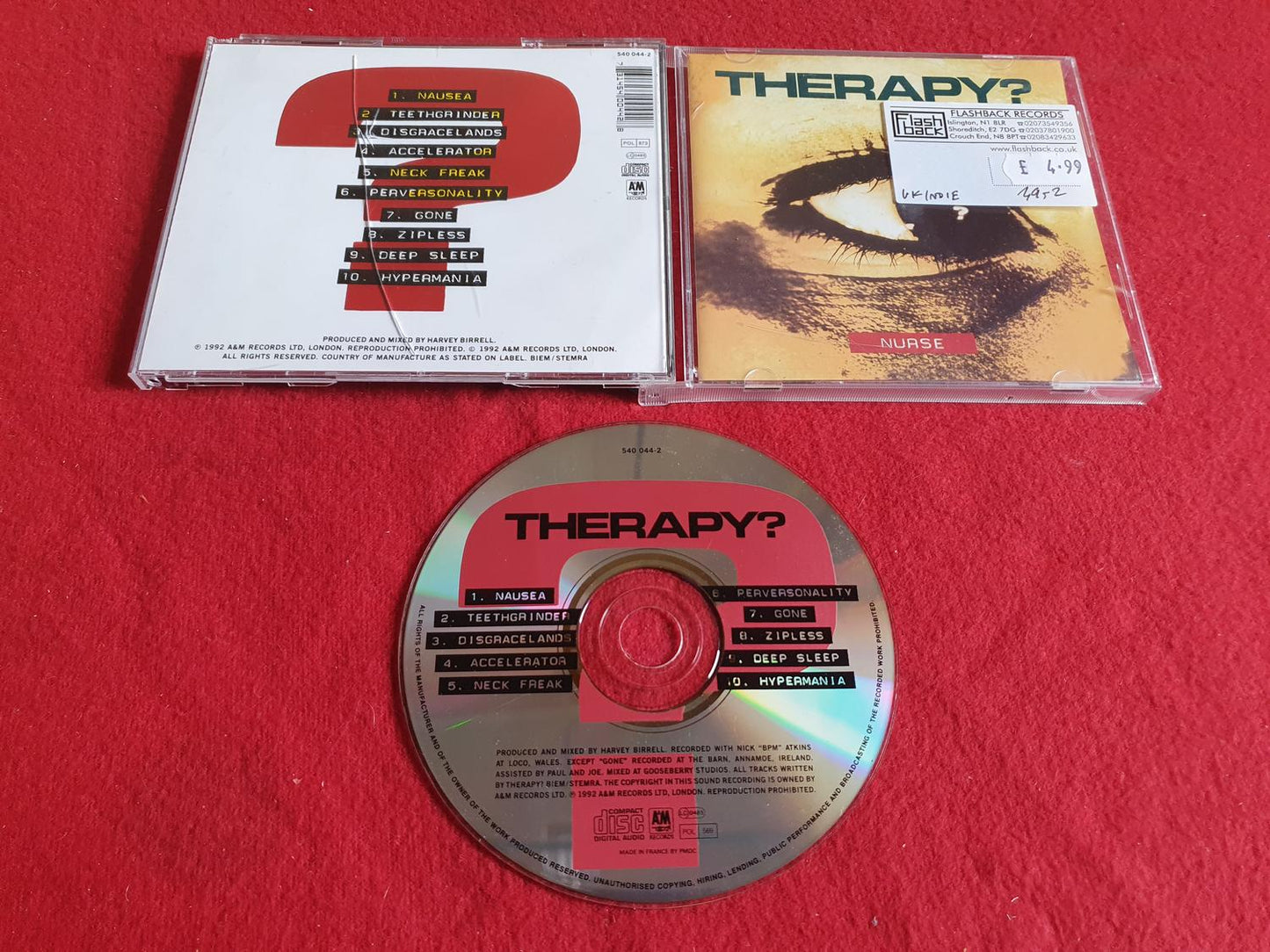 THERAPY? NURSE till CD