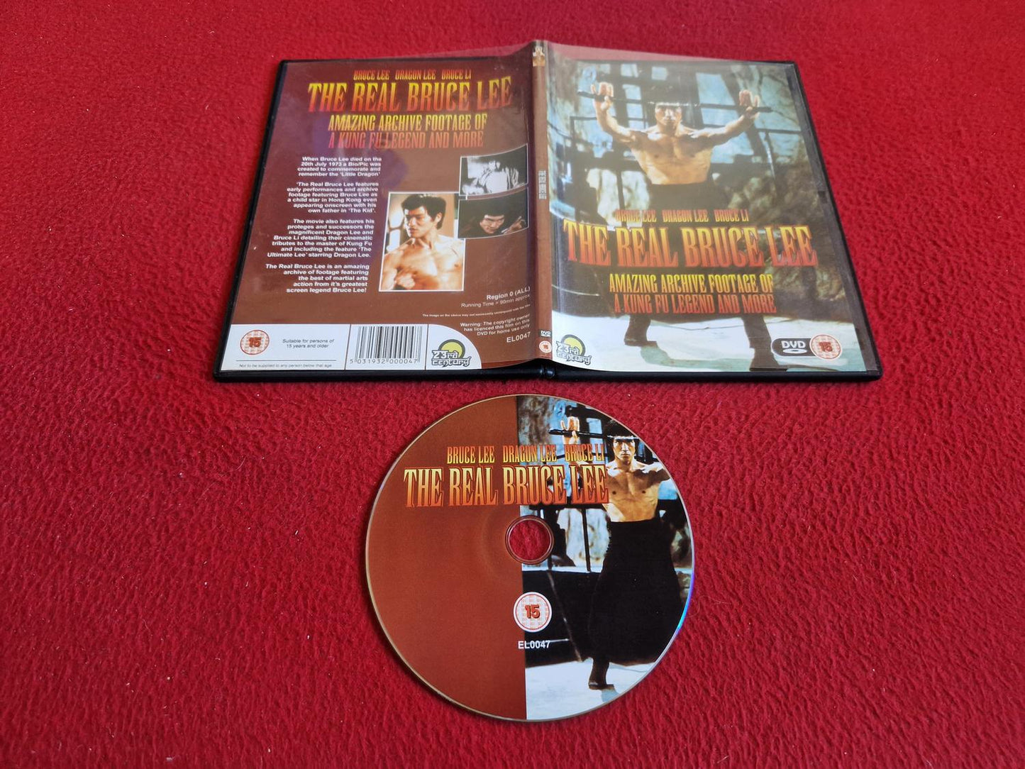 THE REAL BRUCE LEE DVD