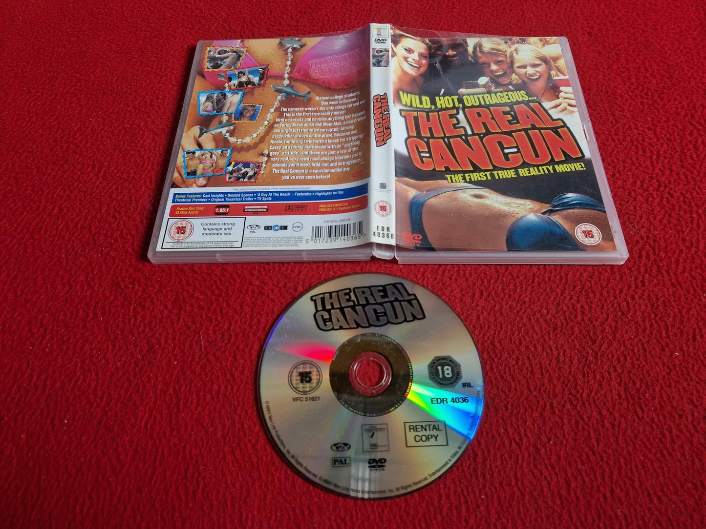 THE REAL CANCUN DVD