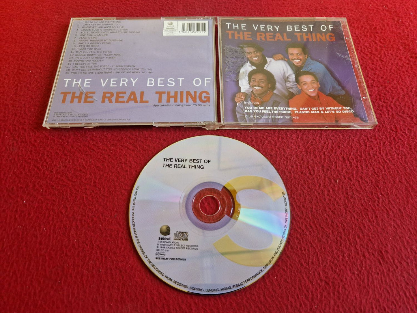 THE REAL THING THE VERY BEST OF CD