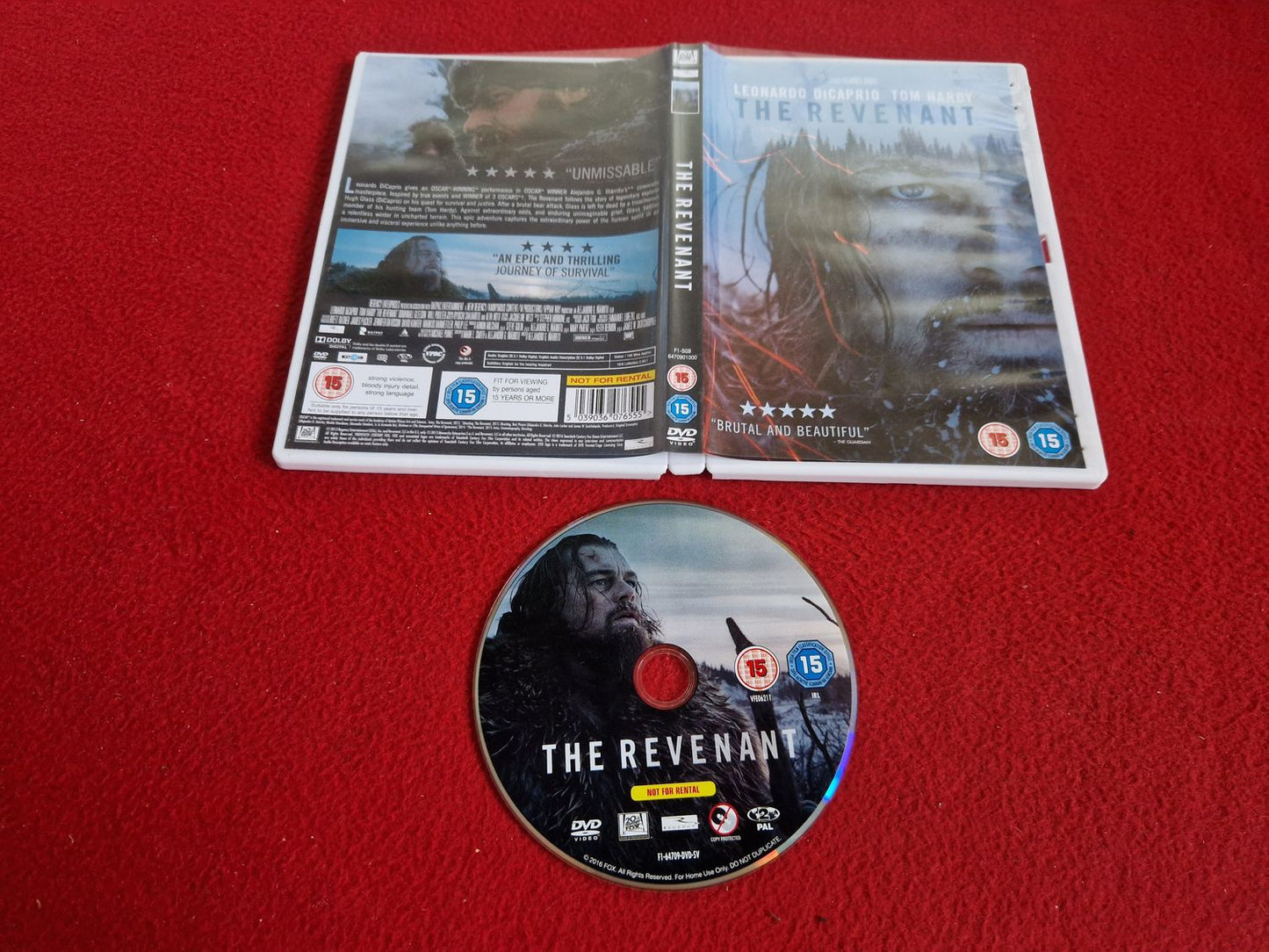 THE REVENANT DVD