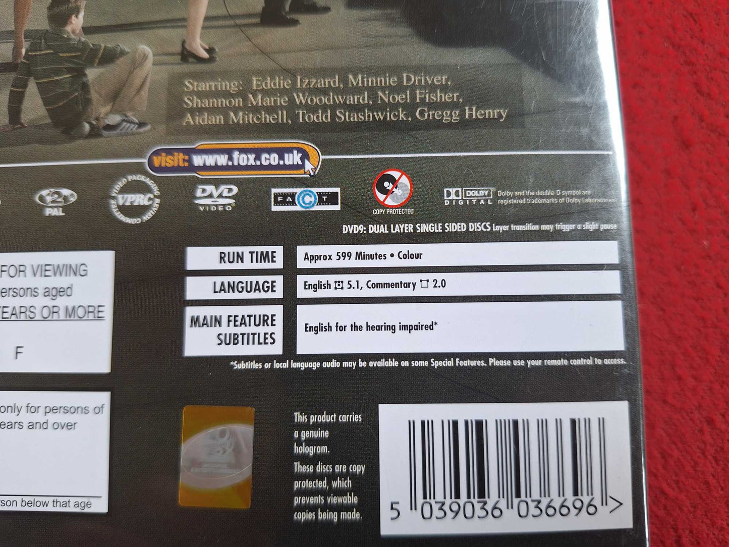 THE RICHES SEASON 1 BOX DVD