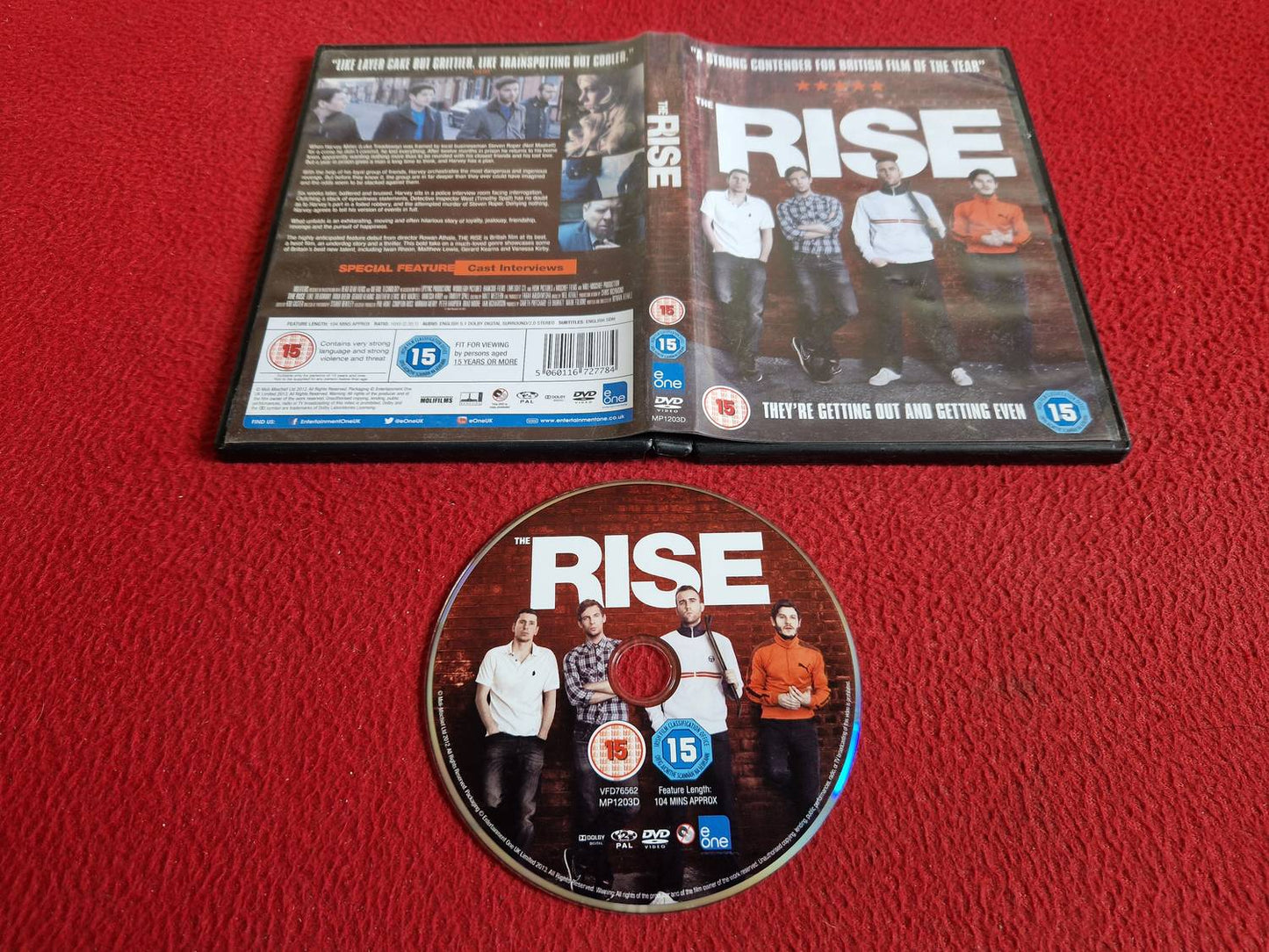 THE RISE DVD