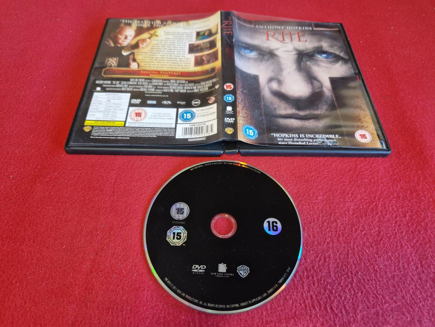 THE RITE till DVD