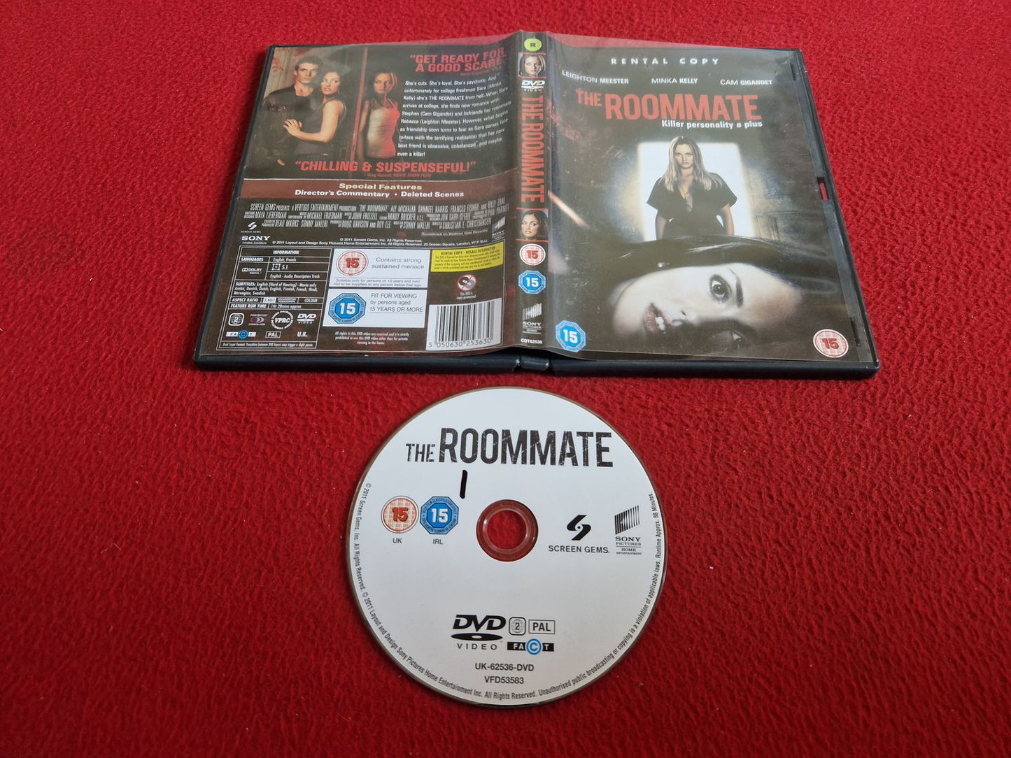 THE ROOMMATE DVD