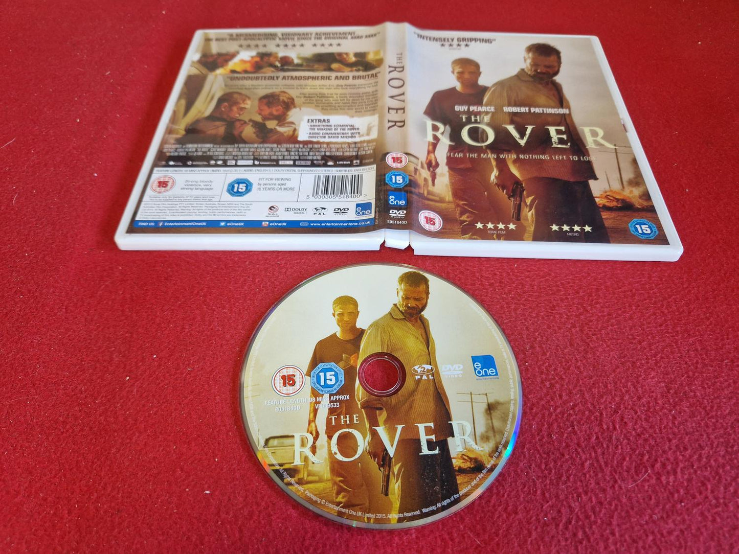 THE ROVER till DVD