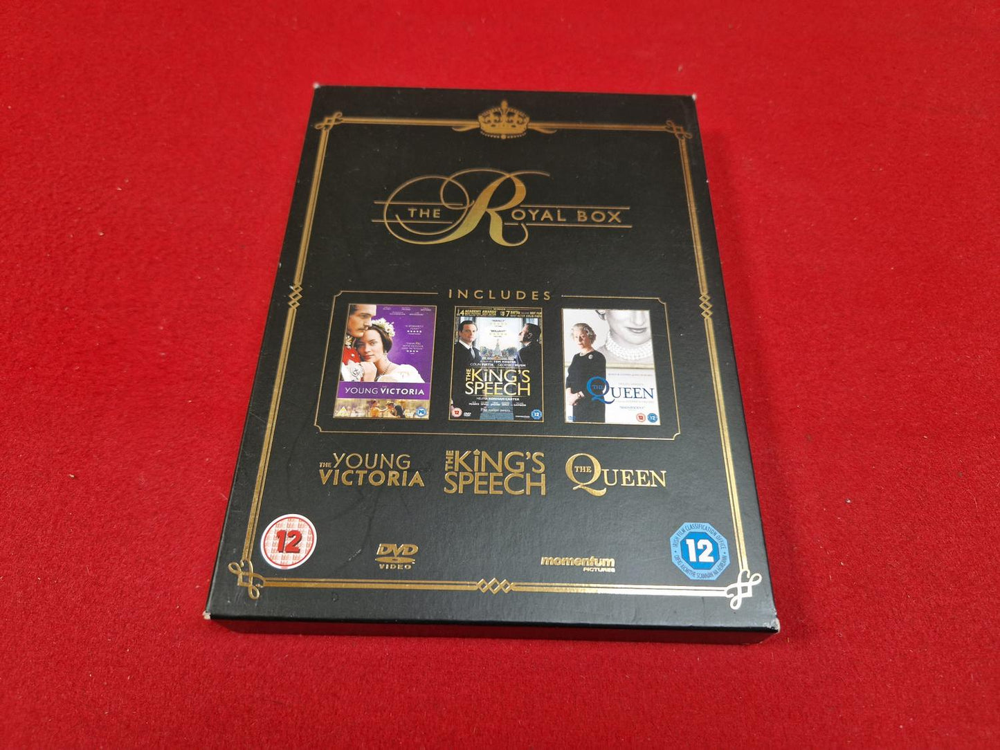 THE ROYAL BOX THE YOUNG VICTORIA / THE KING'S SPEECH / THE QUEEN till DVD