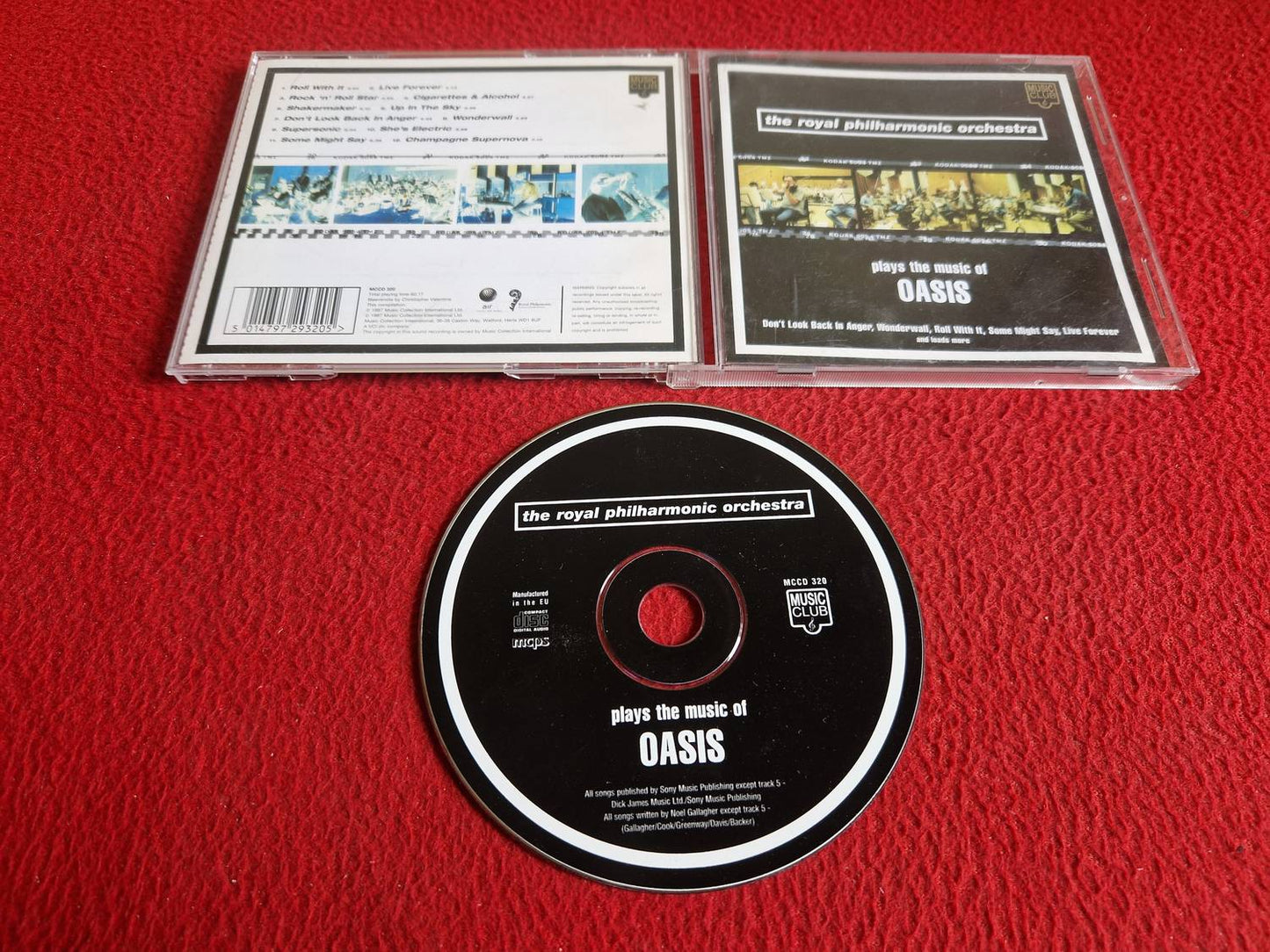 THE ROYAL PHILHARMONIC ORCHESTRA PLAYS THE MUSIC OF OASIS CD