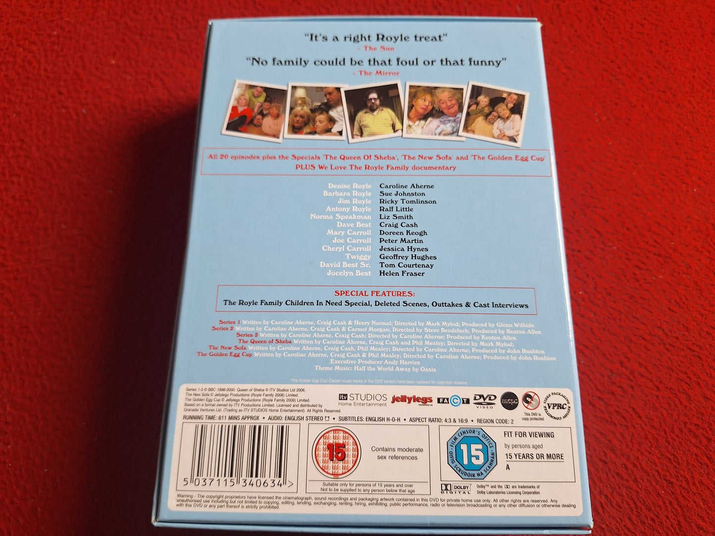 THE ROYLE FAMILY THE COMPLETE COLLECTION BOX DVD