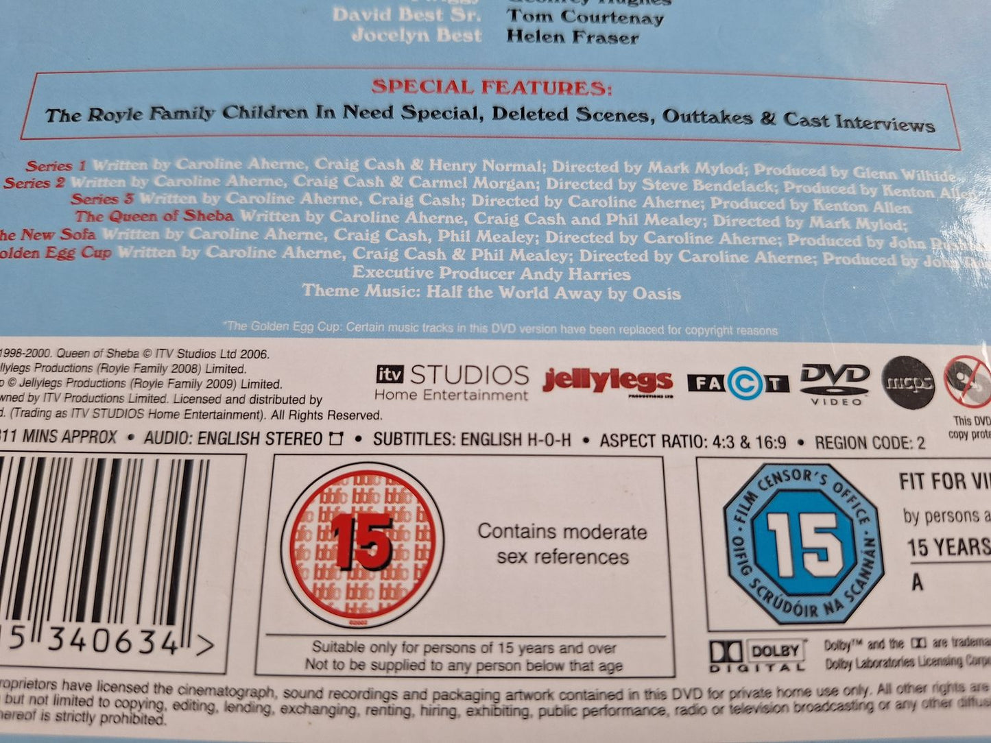 THE ROYLE FAMILY THE COMPLETE COLLECTION BOX DVD