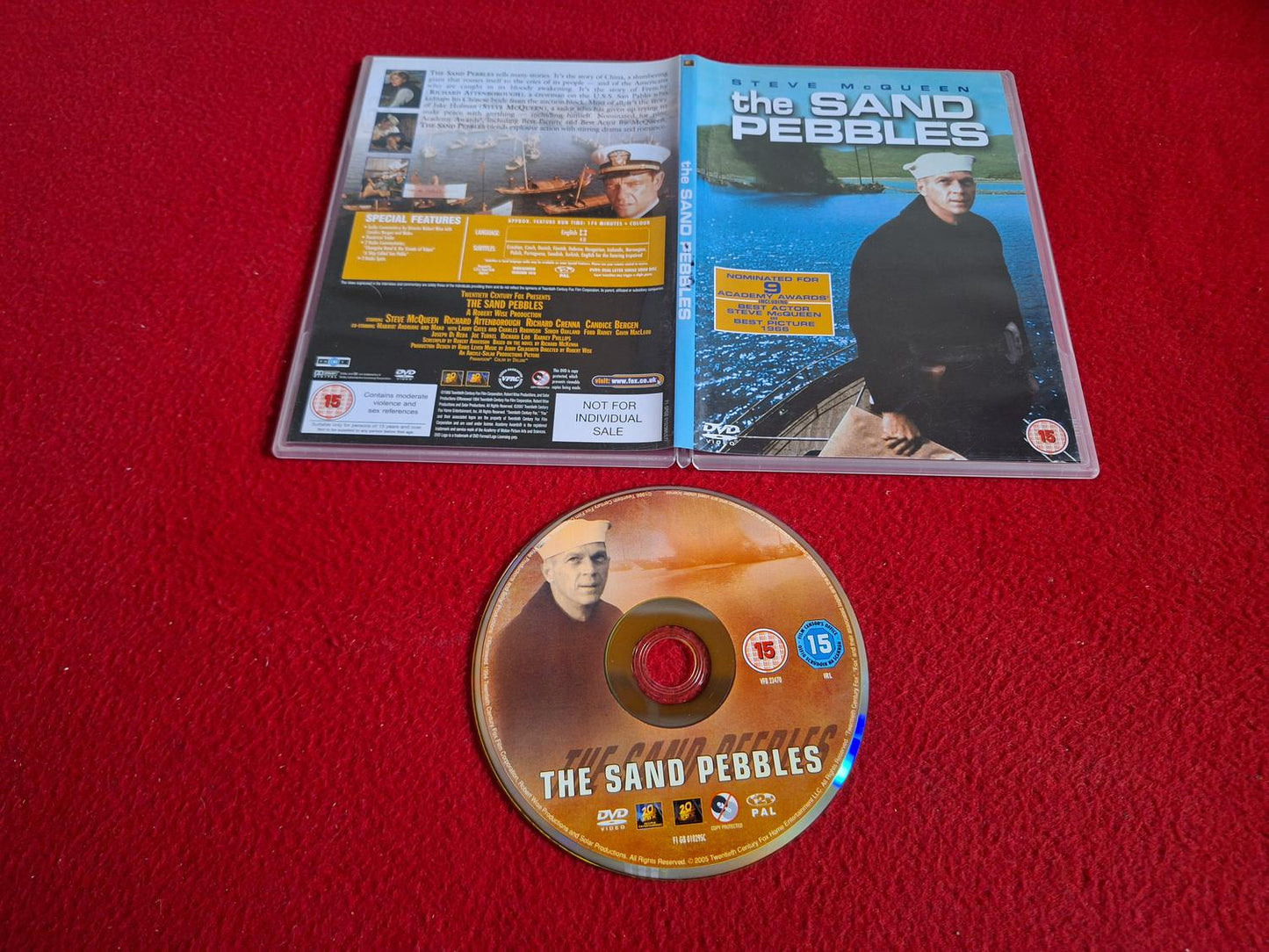 THE SAND PEBBLES DVD