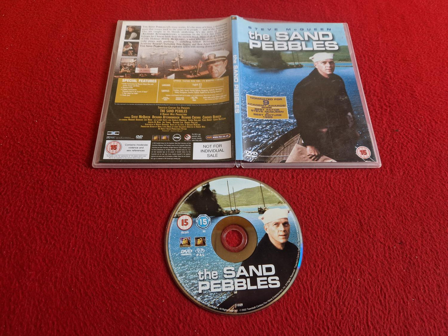 THE SAND PEBBLES DVD