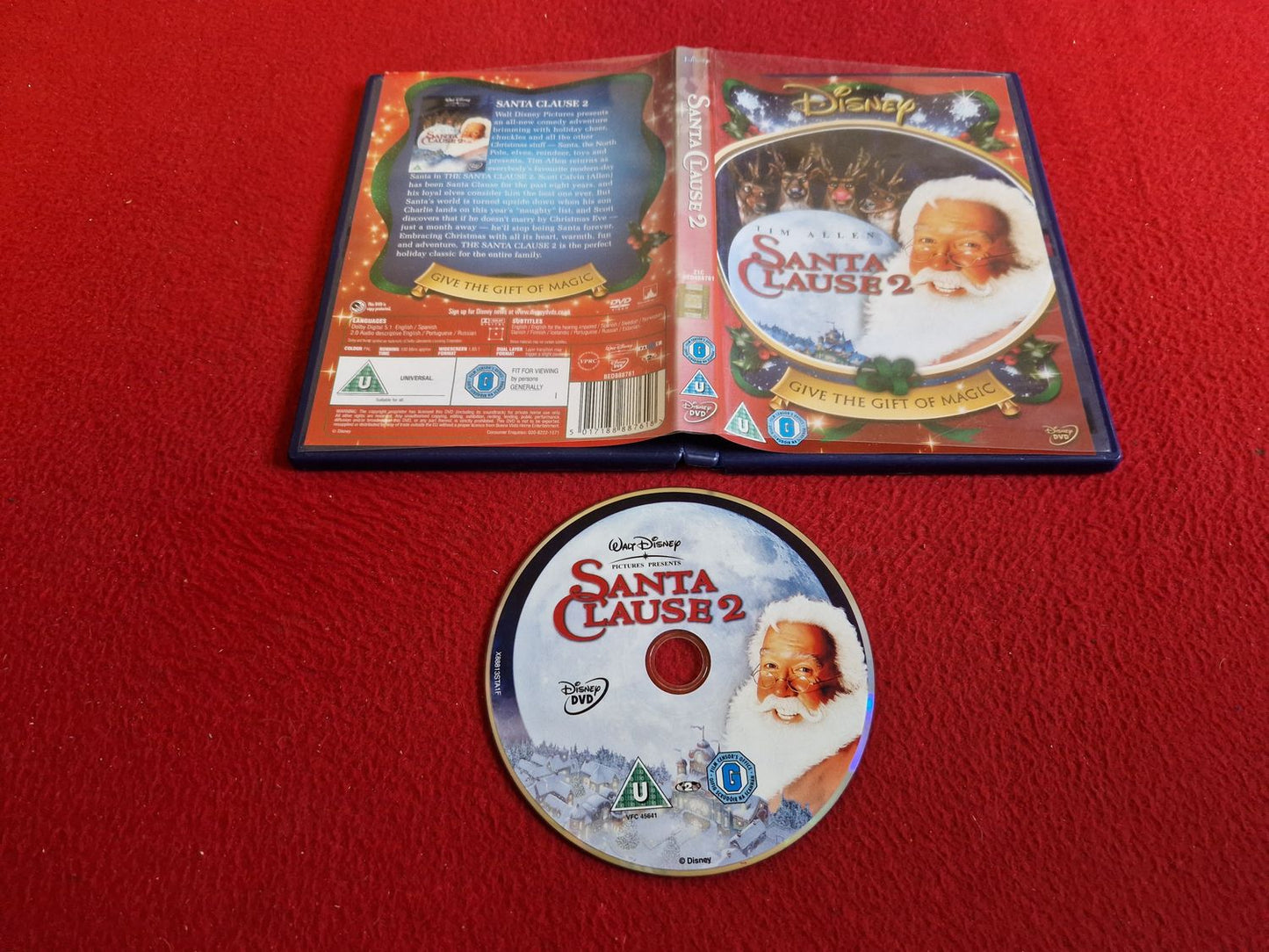 THE SANTA CLAUSE 2 DVD